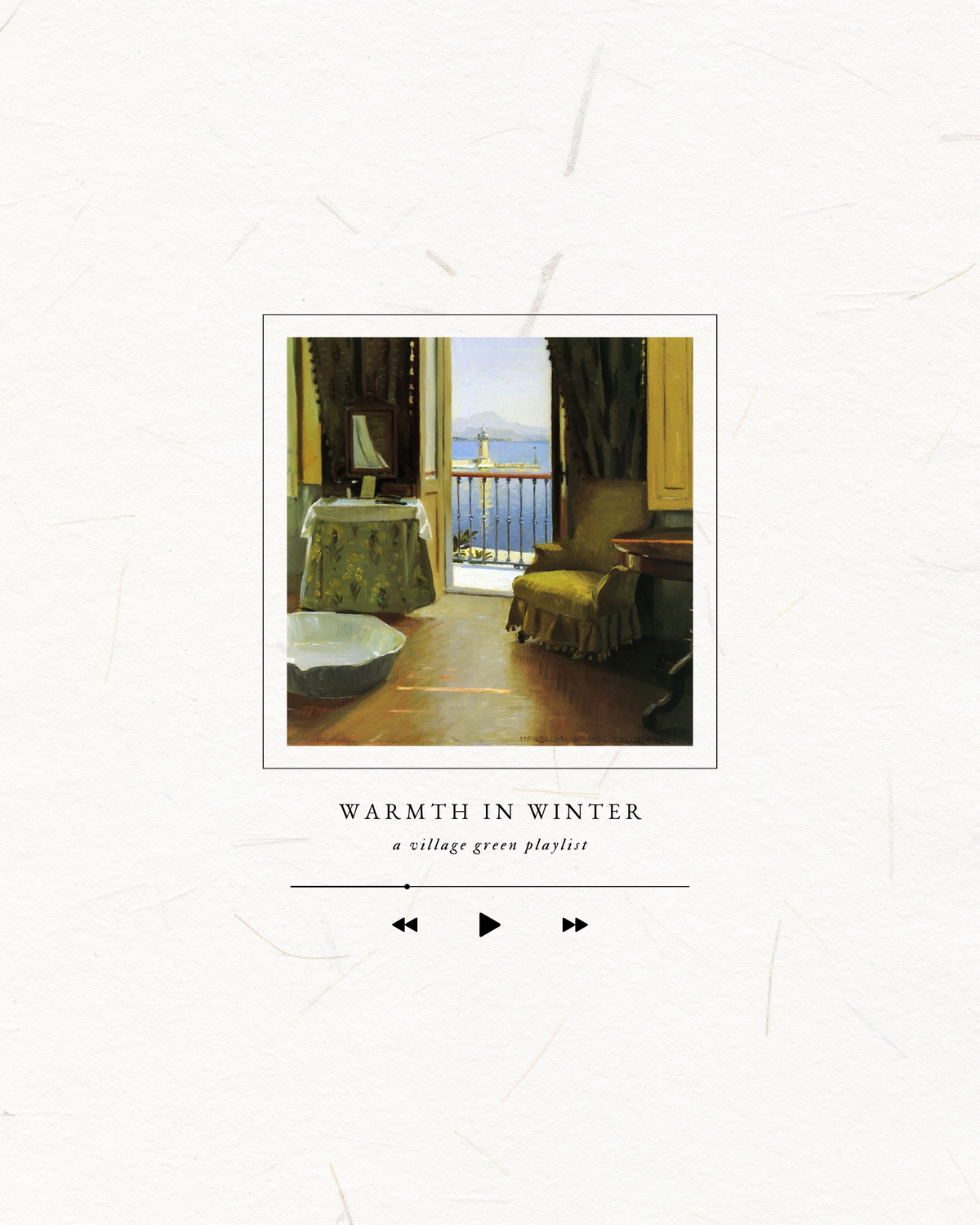 January Playlist | Warmth in Winter