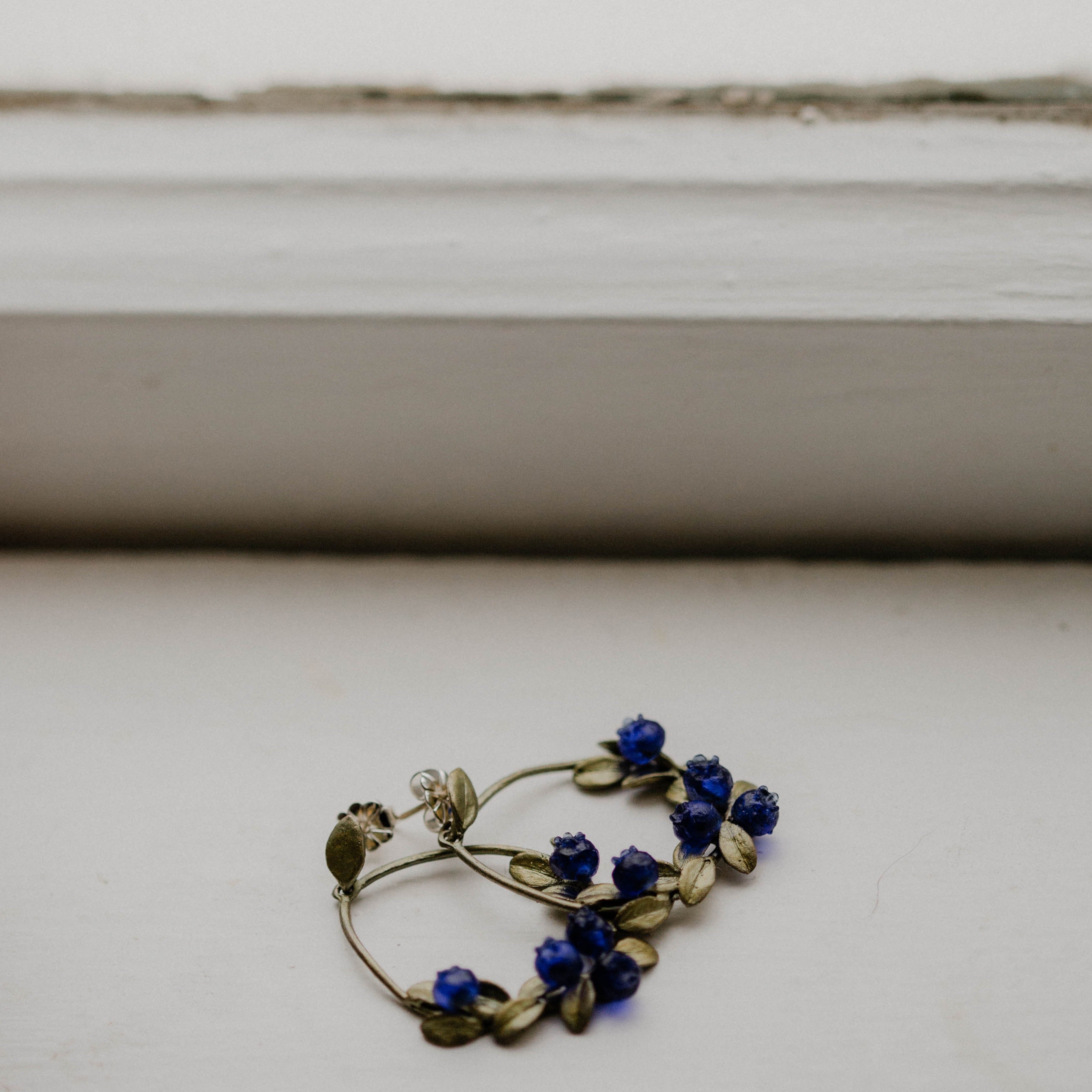 Blueberry Dangle Earring