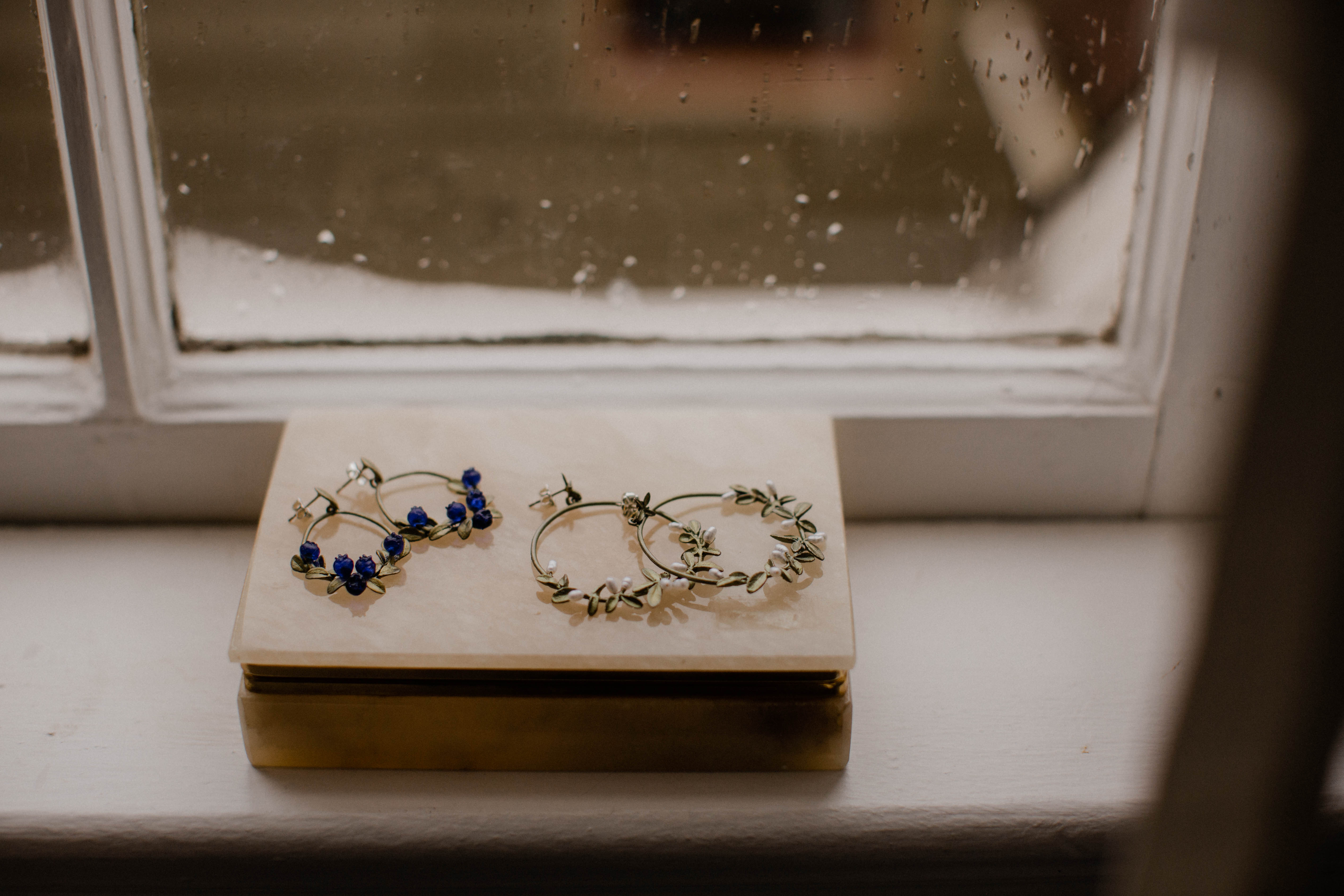 Blueberry Dangle Earring