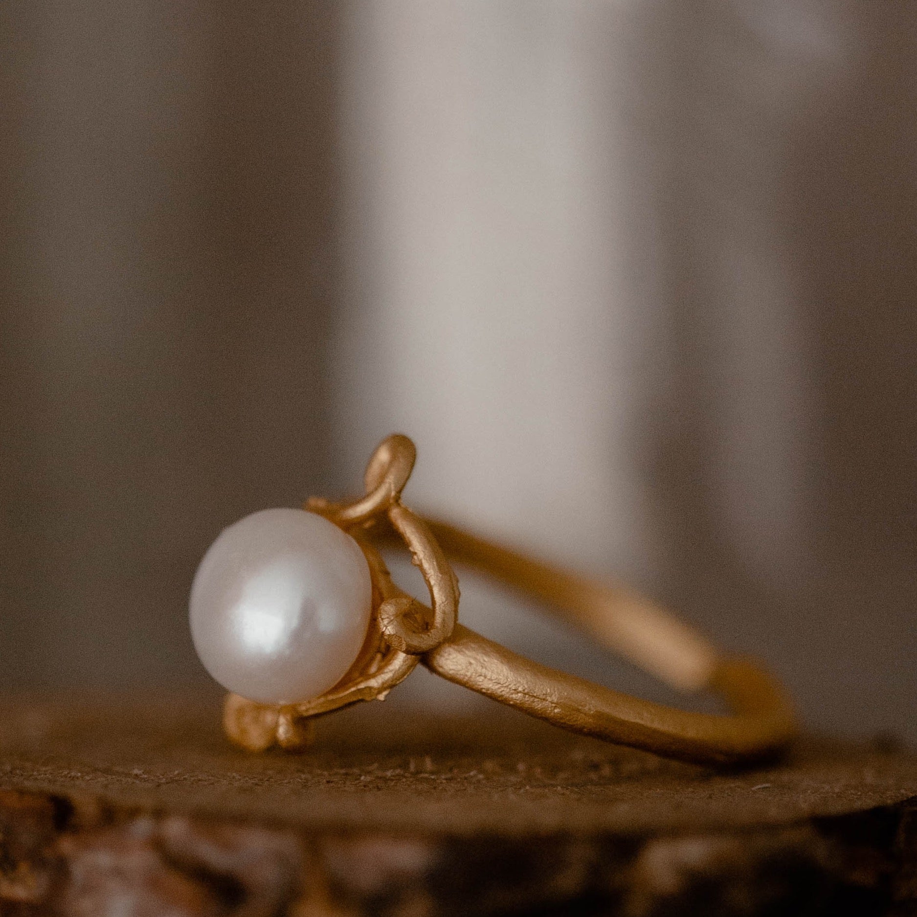 Flourish Pearl Ring