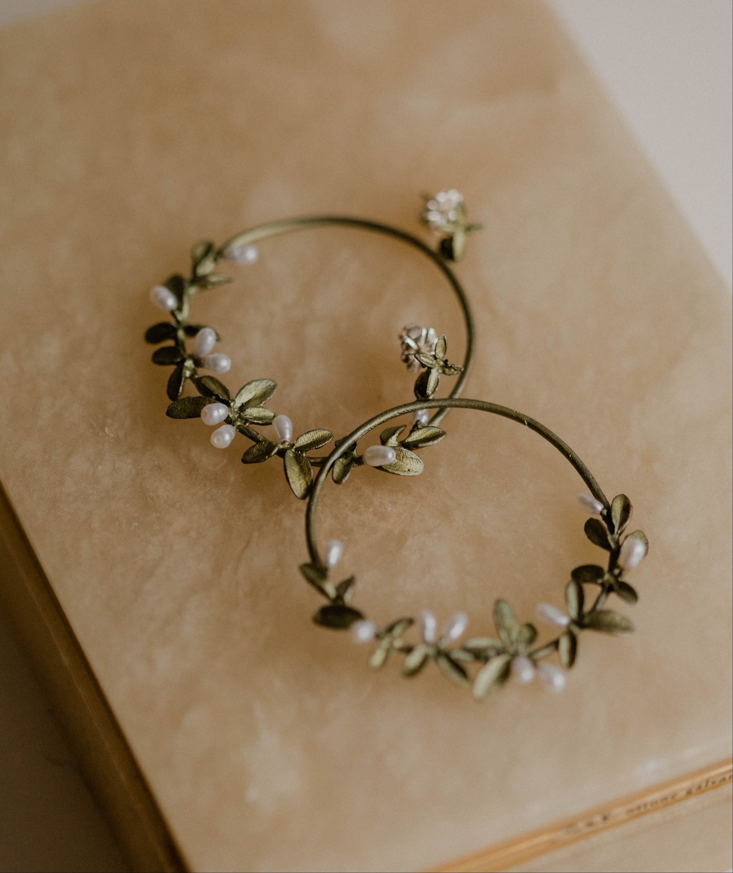 Flowering Thyme Dangle Earring