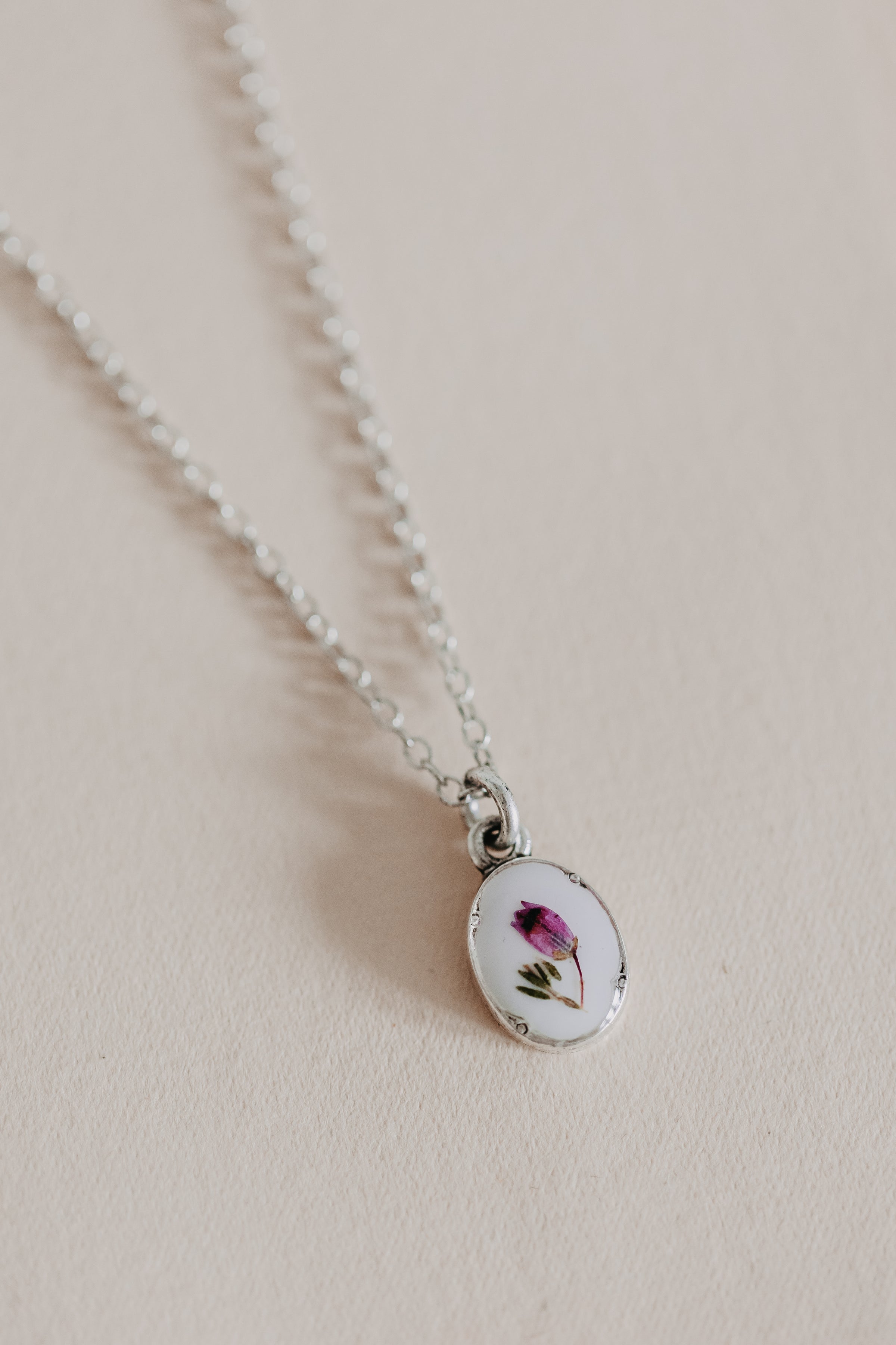 Heather Necklace in Silver