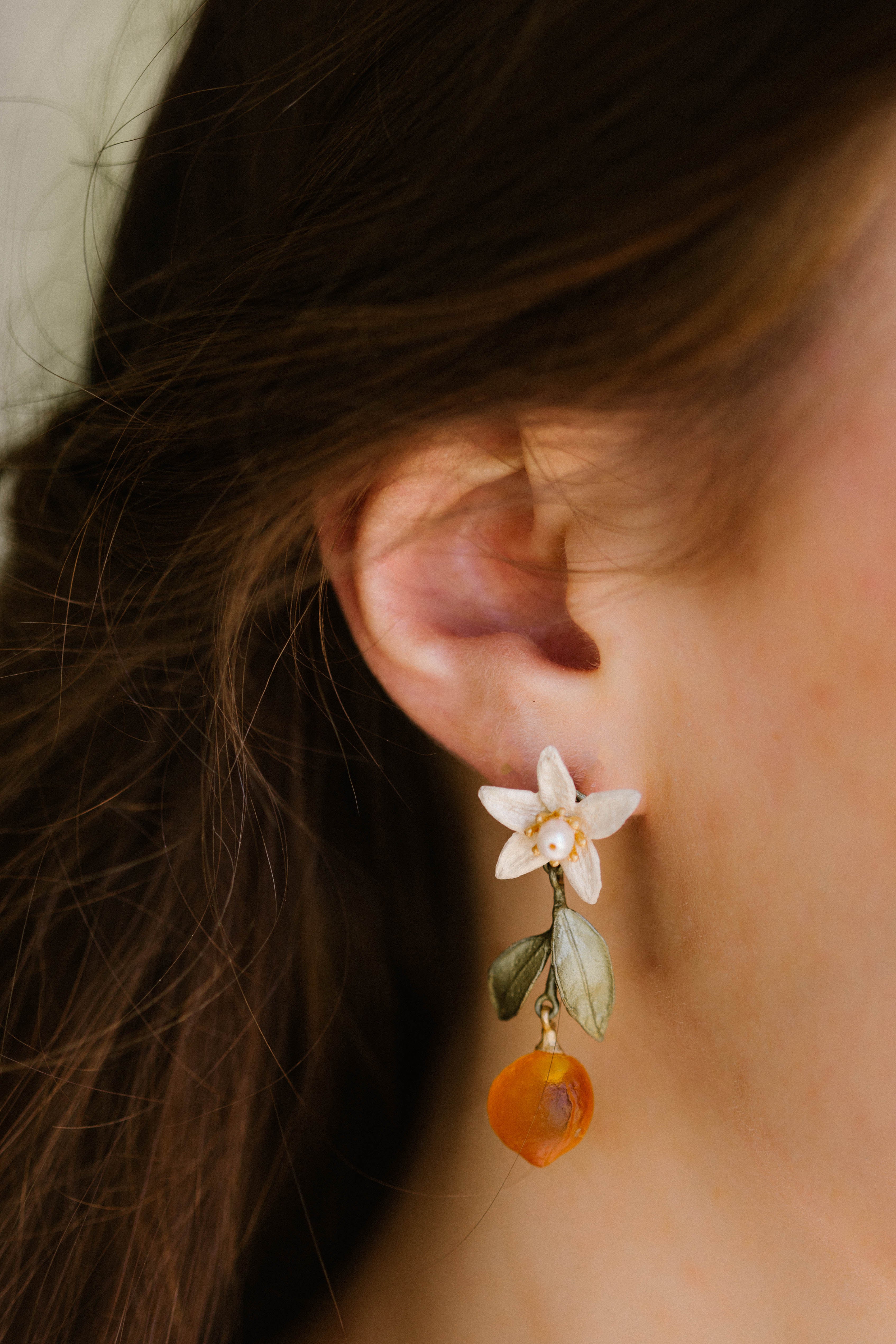 Orange Blossom Earring