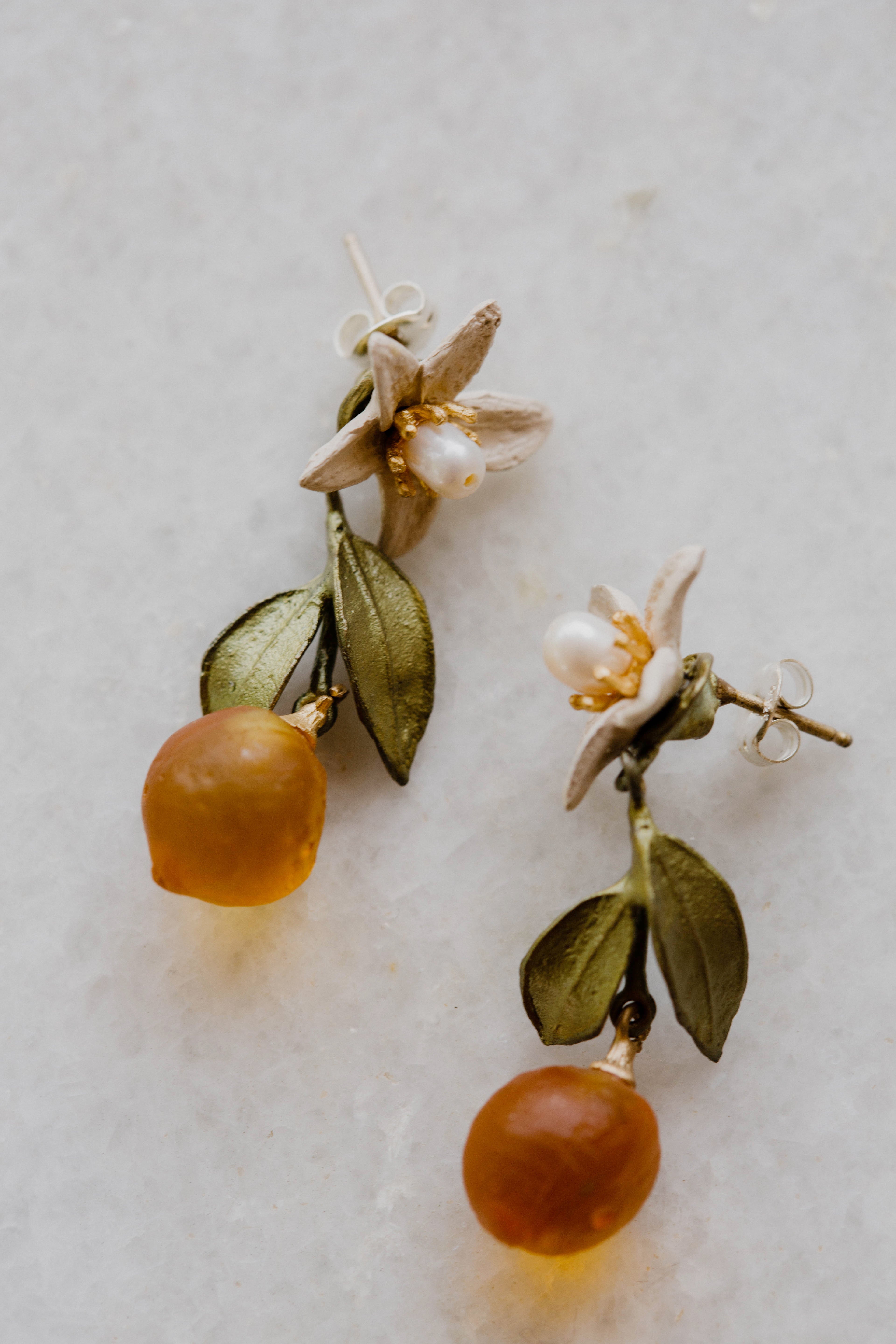 Orange Blossom Earring