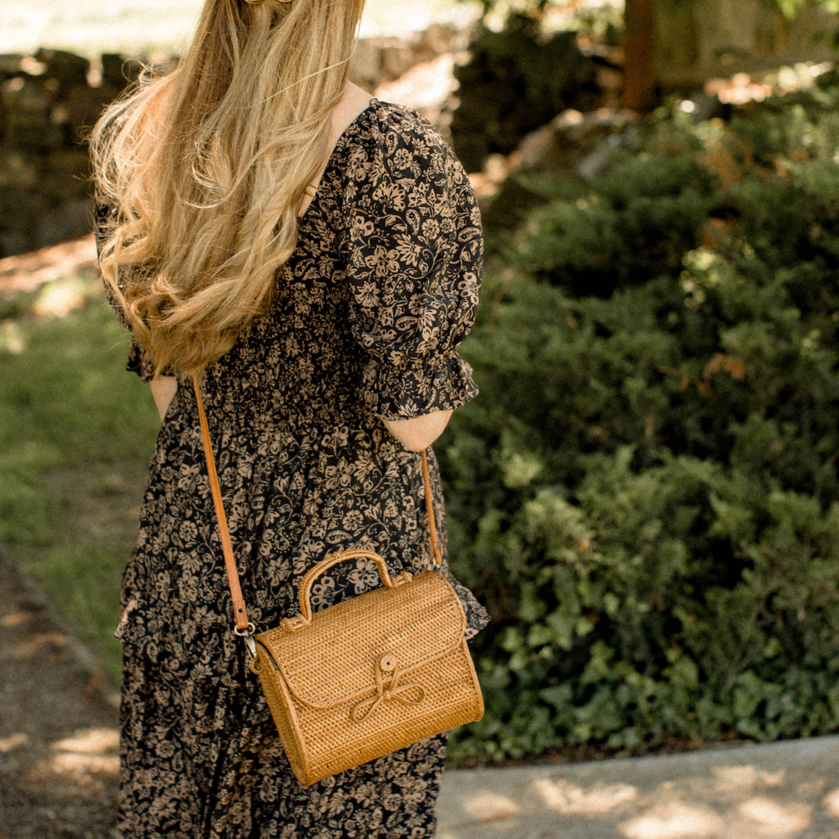 Espelette Rattan Crossbody