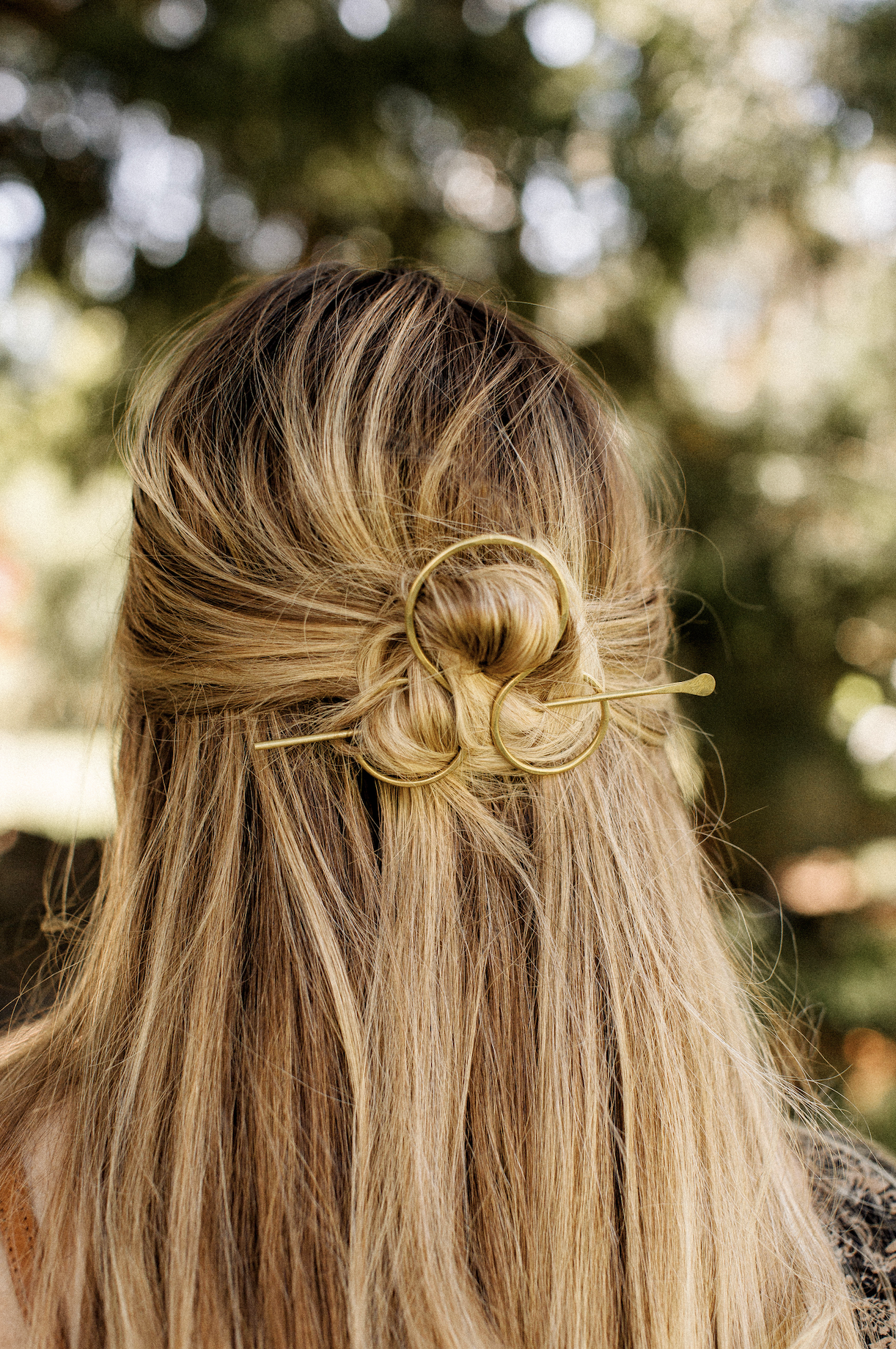 Handmade Lyra Hair Pin
