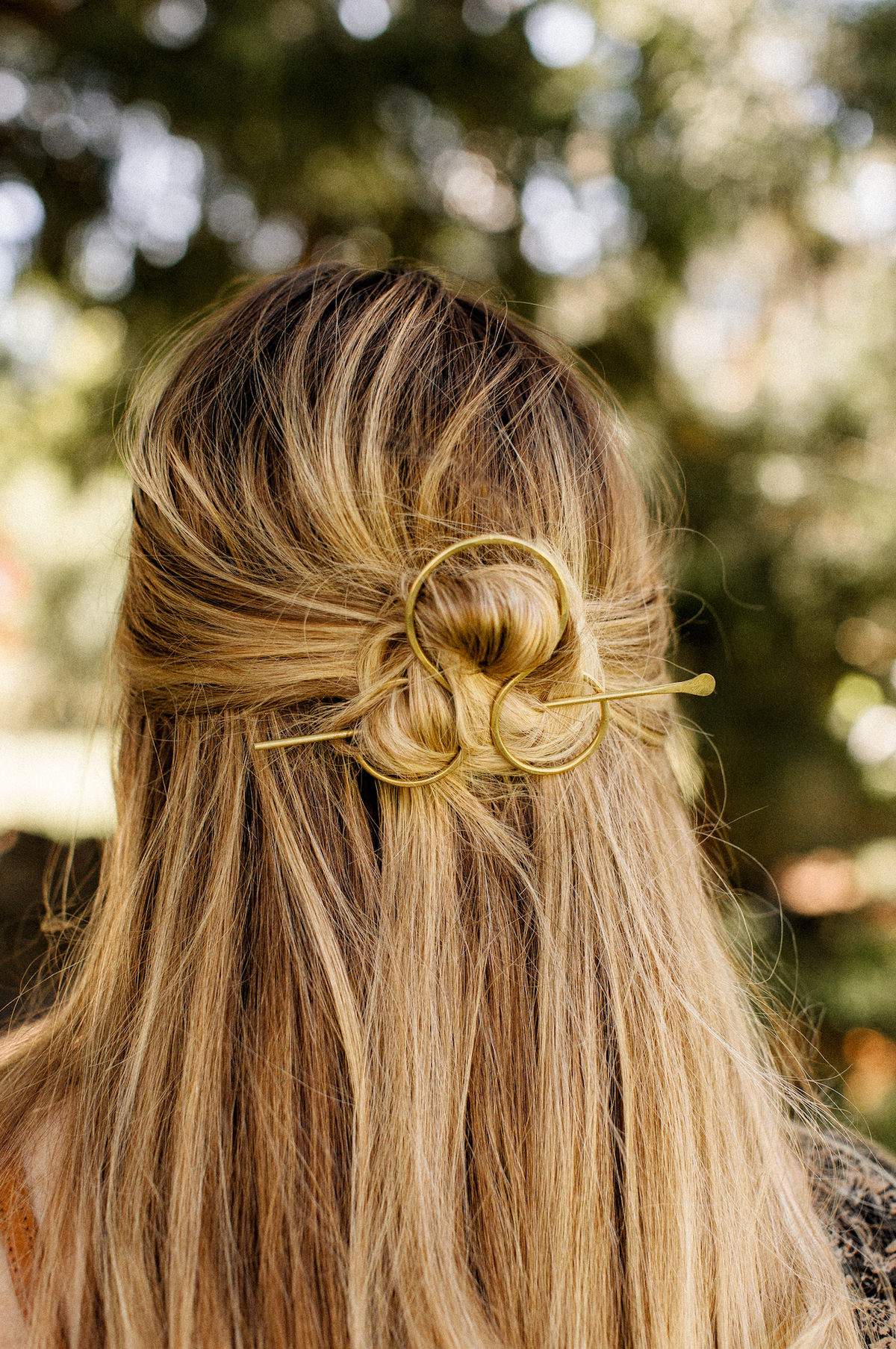 Handmade Lyra Hair Pin