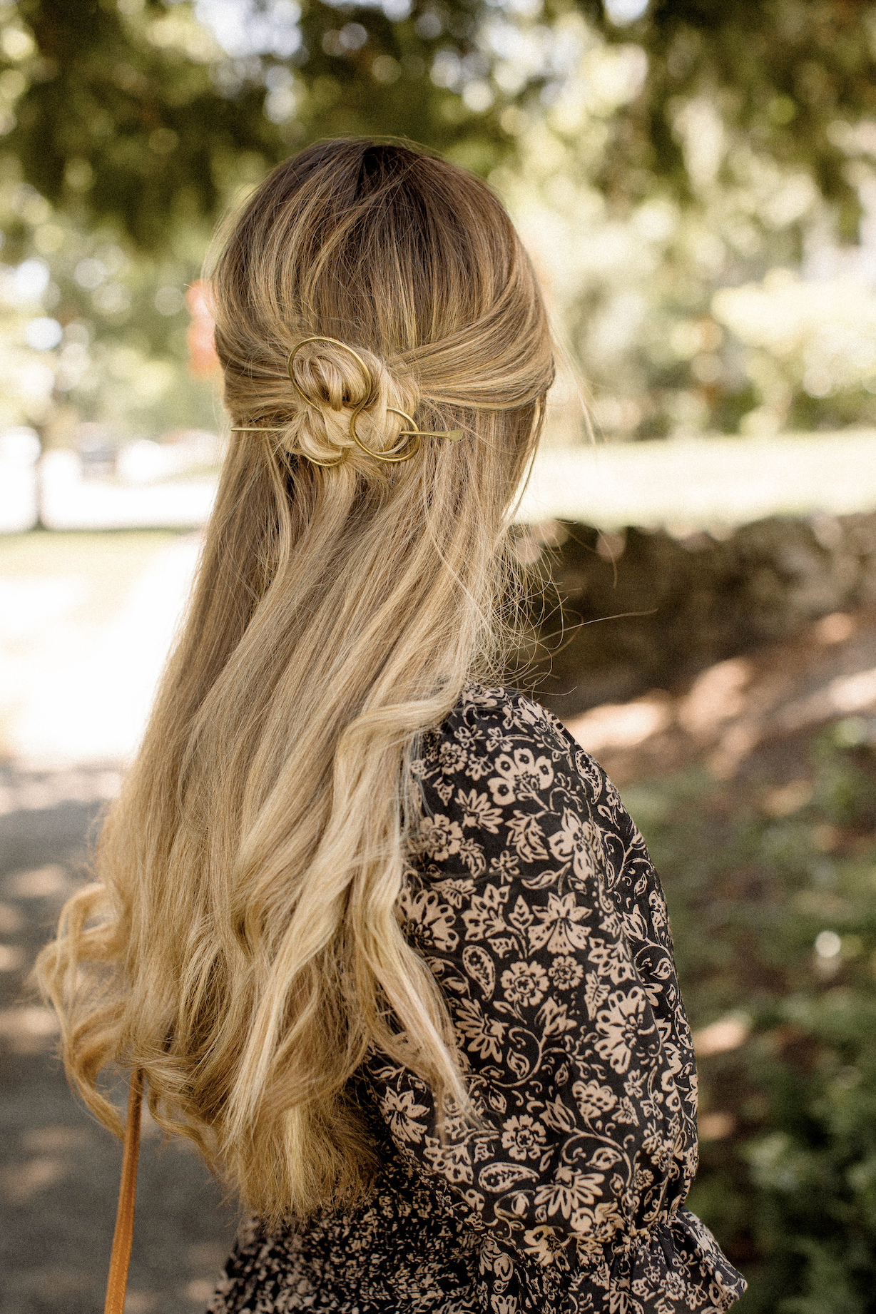 Handmade Lyra Hair Pin