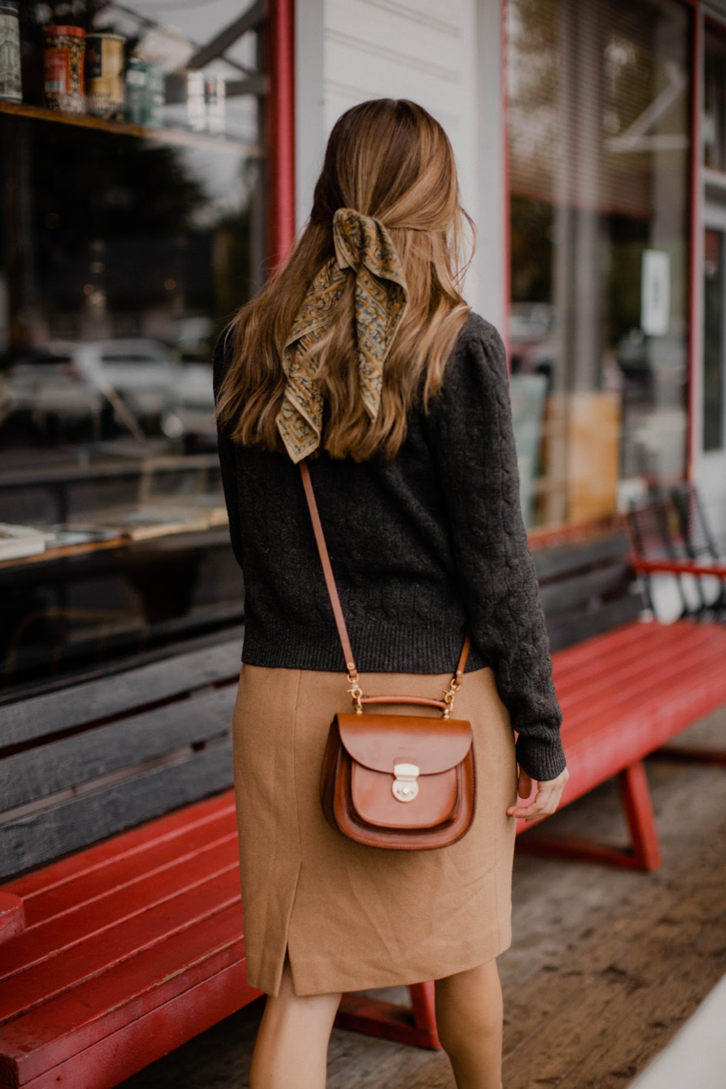 Classic Mini Saddle Bag in Chestnut