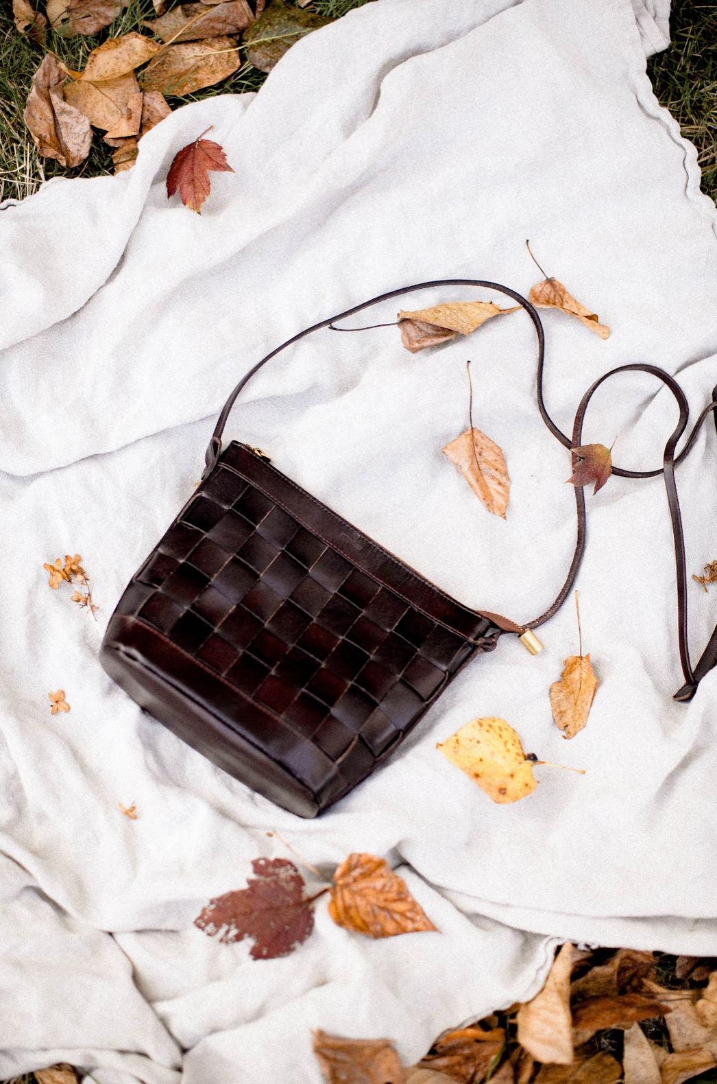 Woven Crossbody Bag