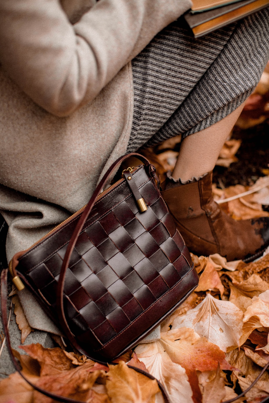 Woven Crossbody Bag