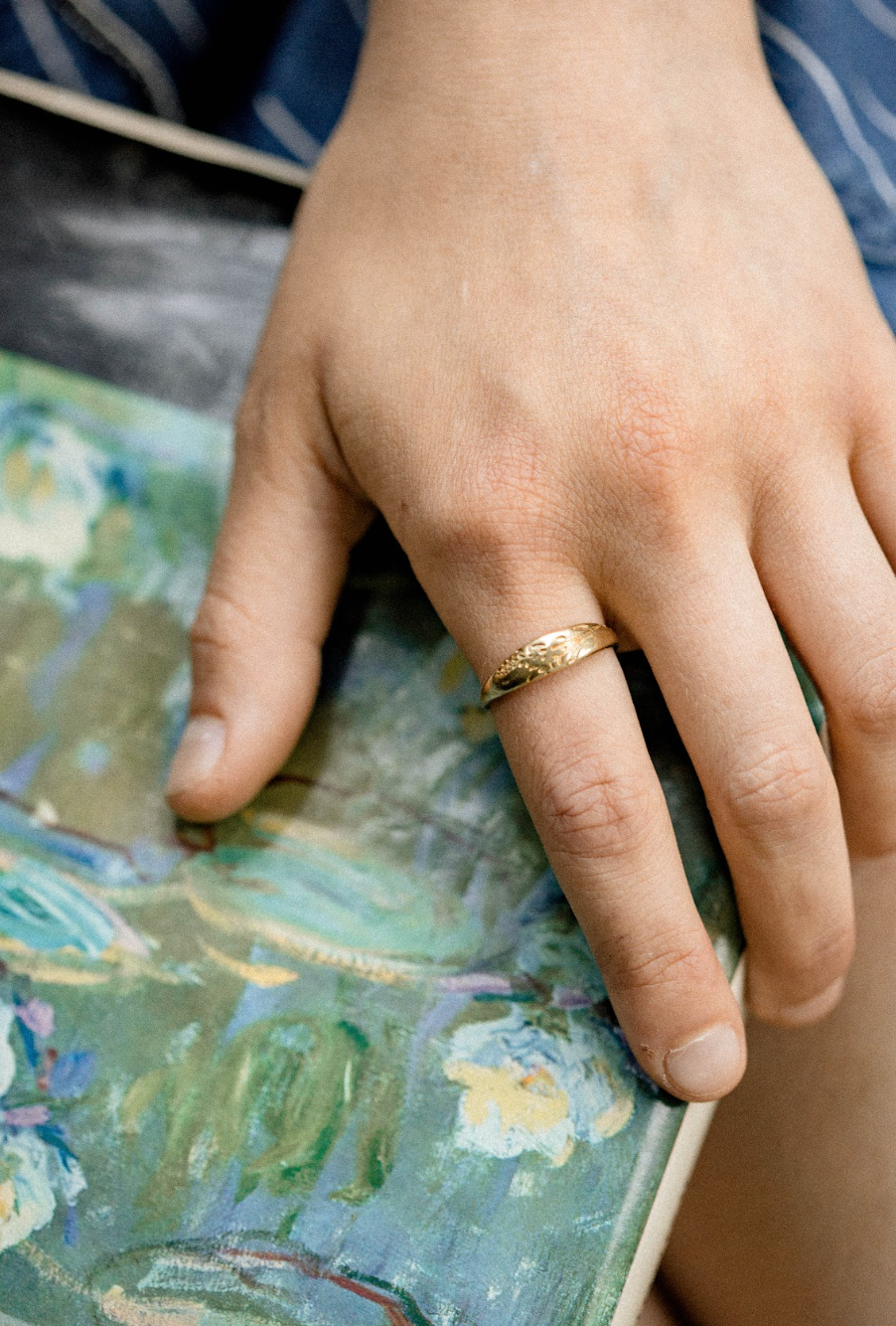 Blooming Lavender Ring