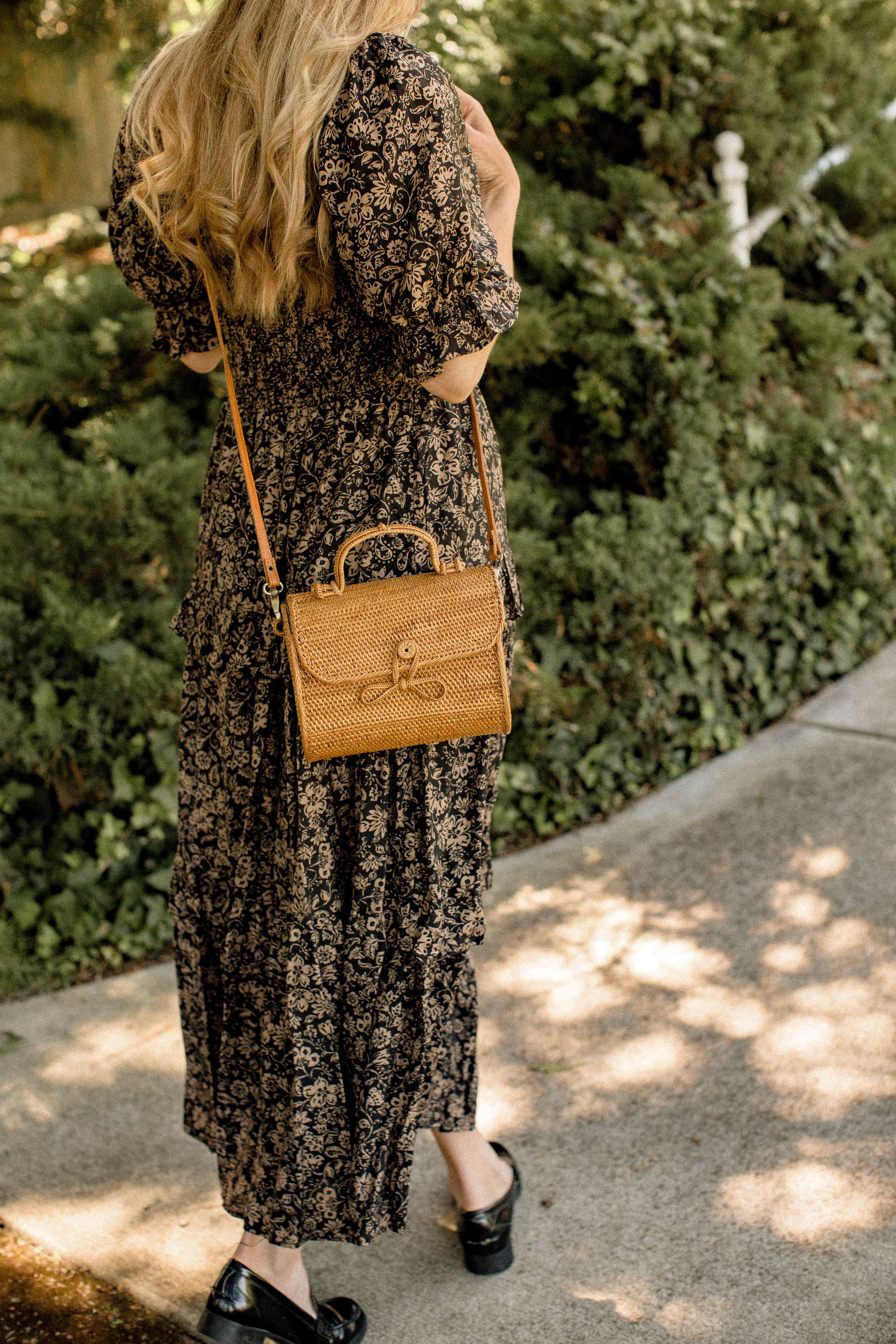 Espelette Rattan Crossbody