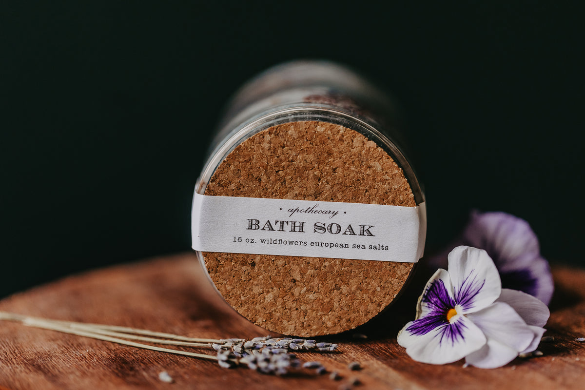 Bath Soak Jar - Wildflowers