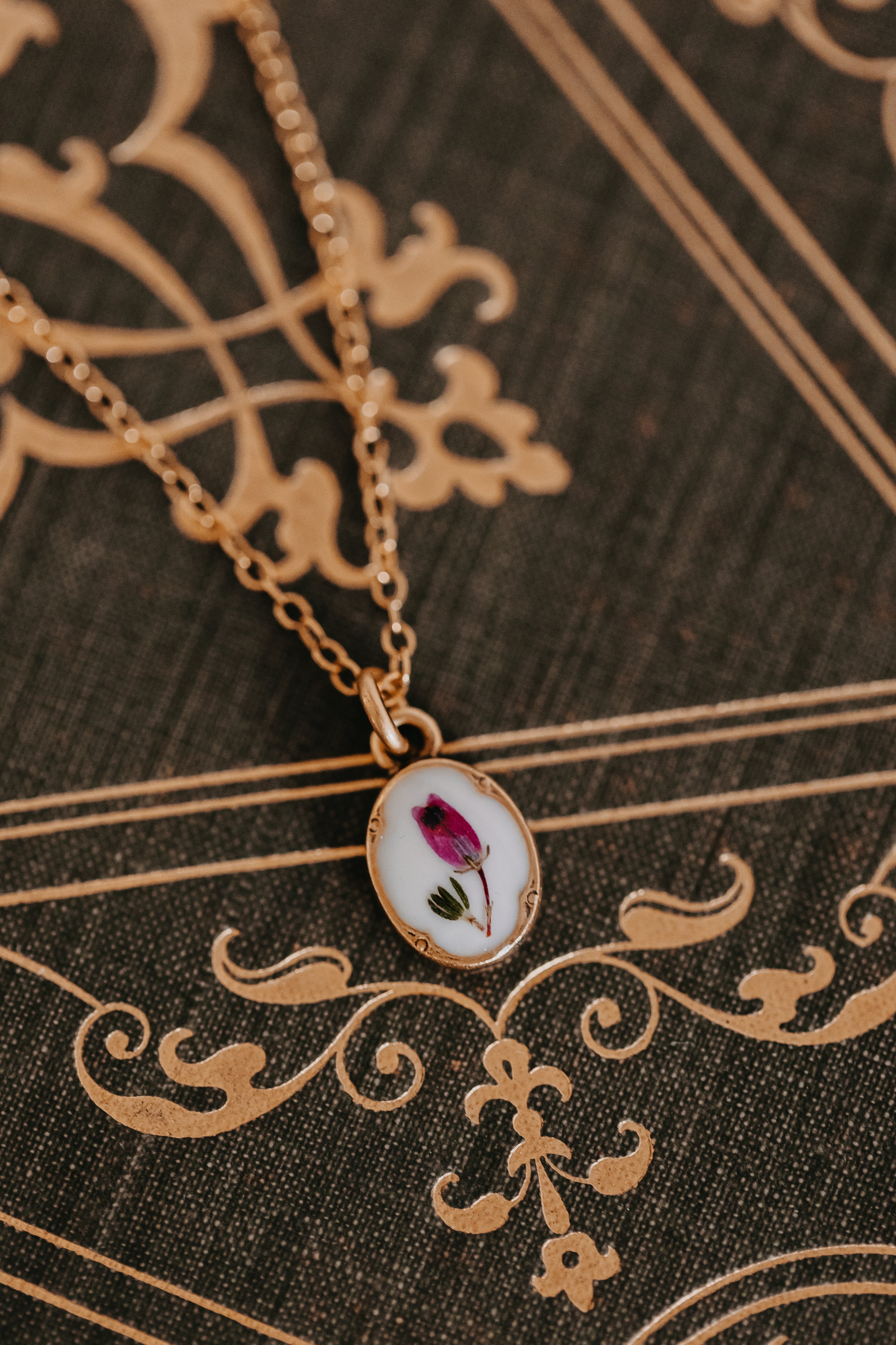 Heather Necklace in Gold