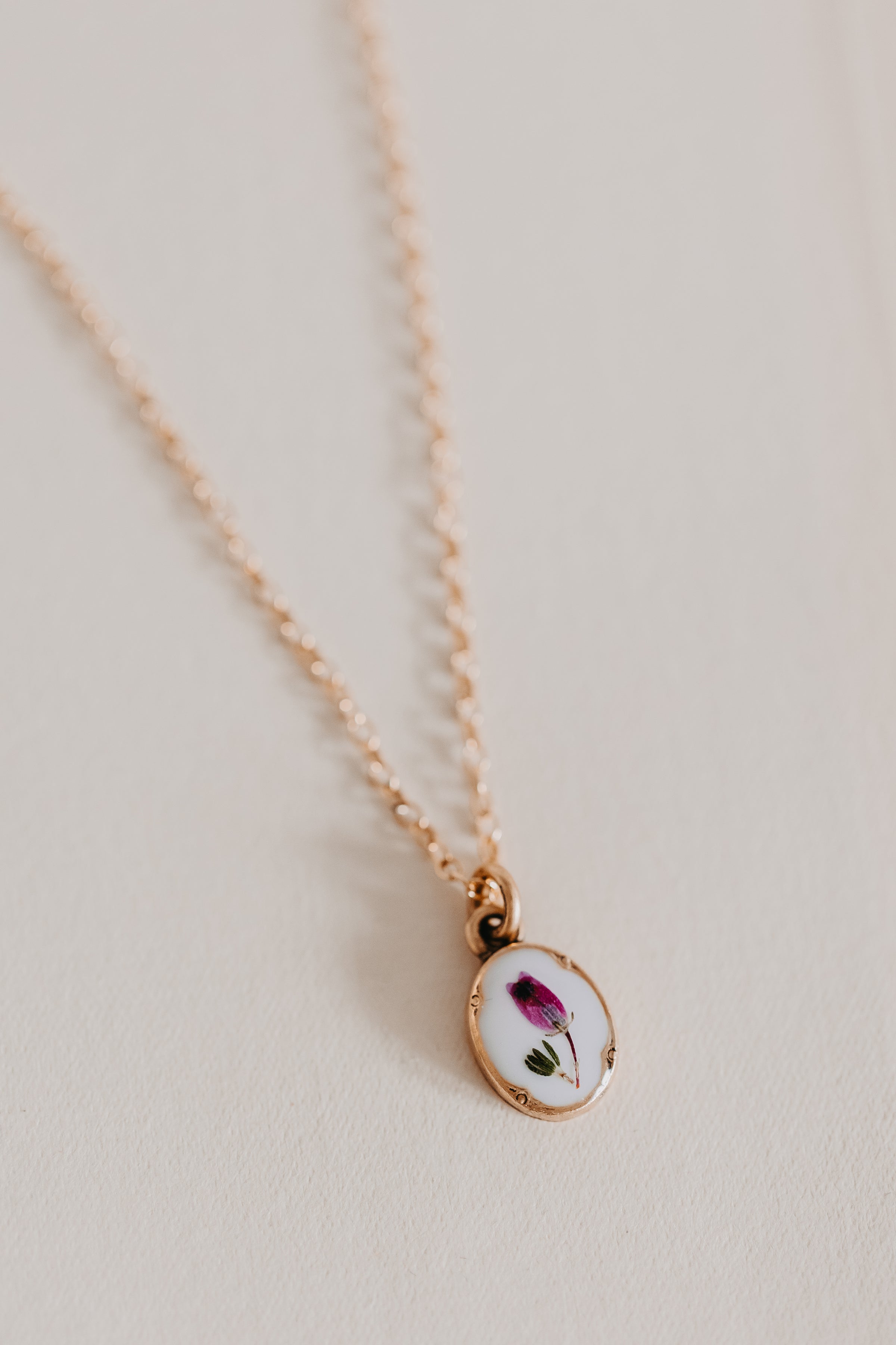 Heather Necklace in Gold