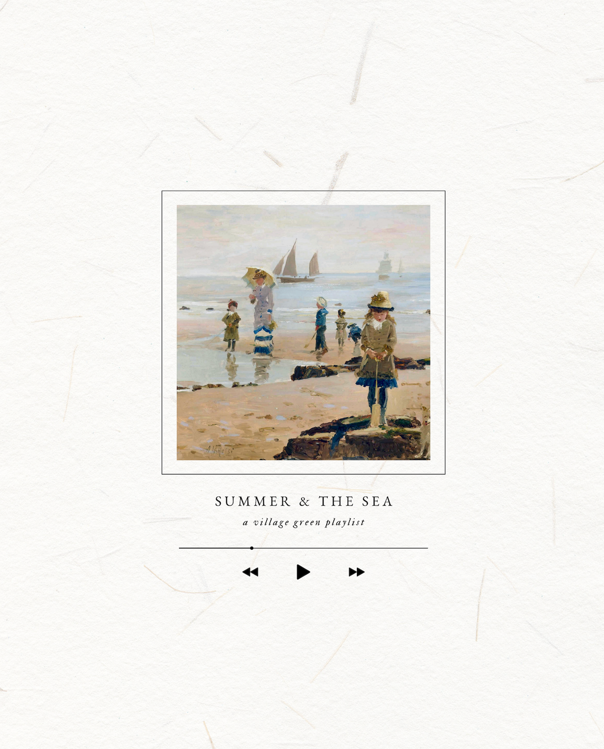 August Playlist | Summer & the Sea