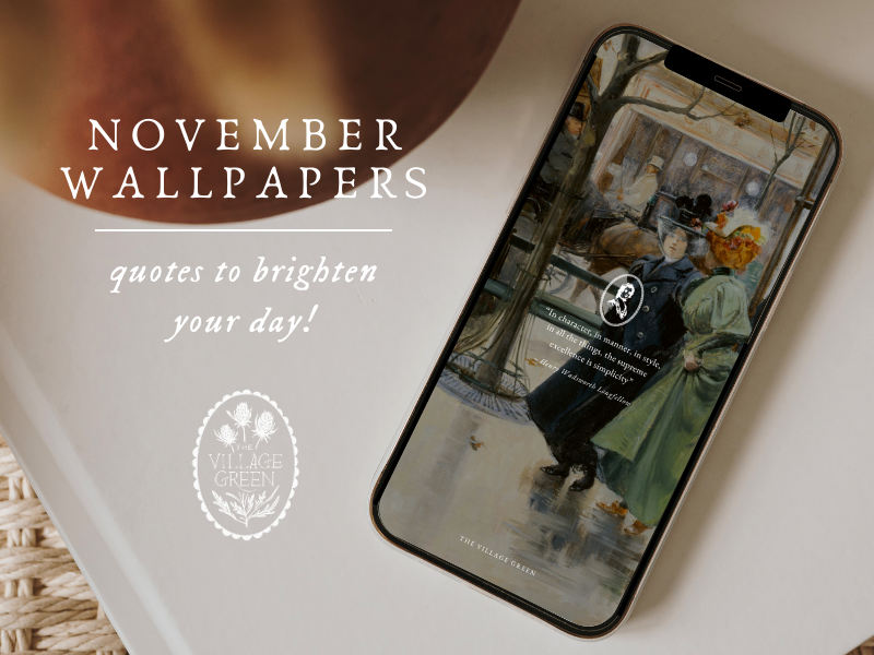 November Wallpapers | Quotes to Brighten Your Day!