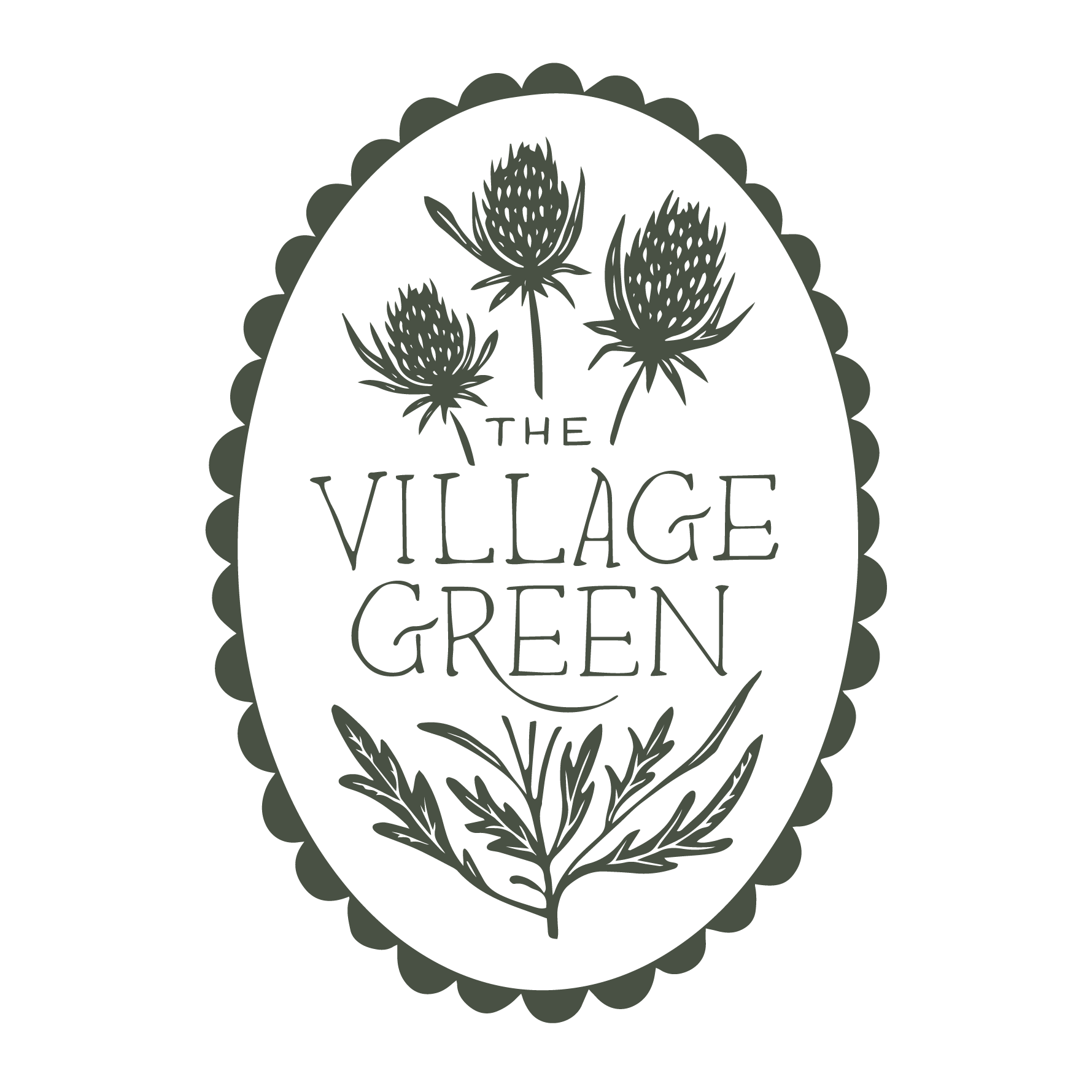 village green dress code The House Dress, Moss / M main image 0