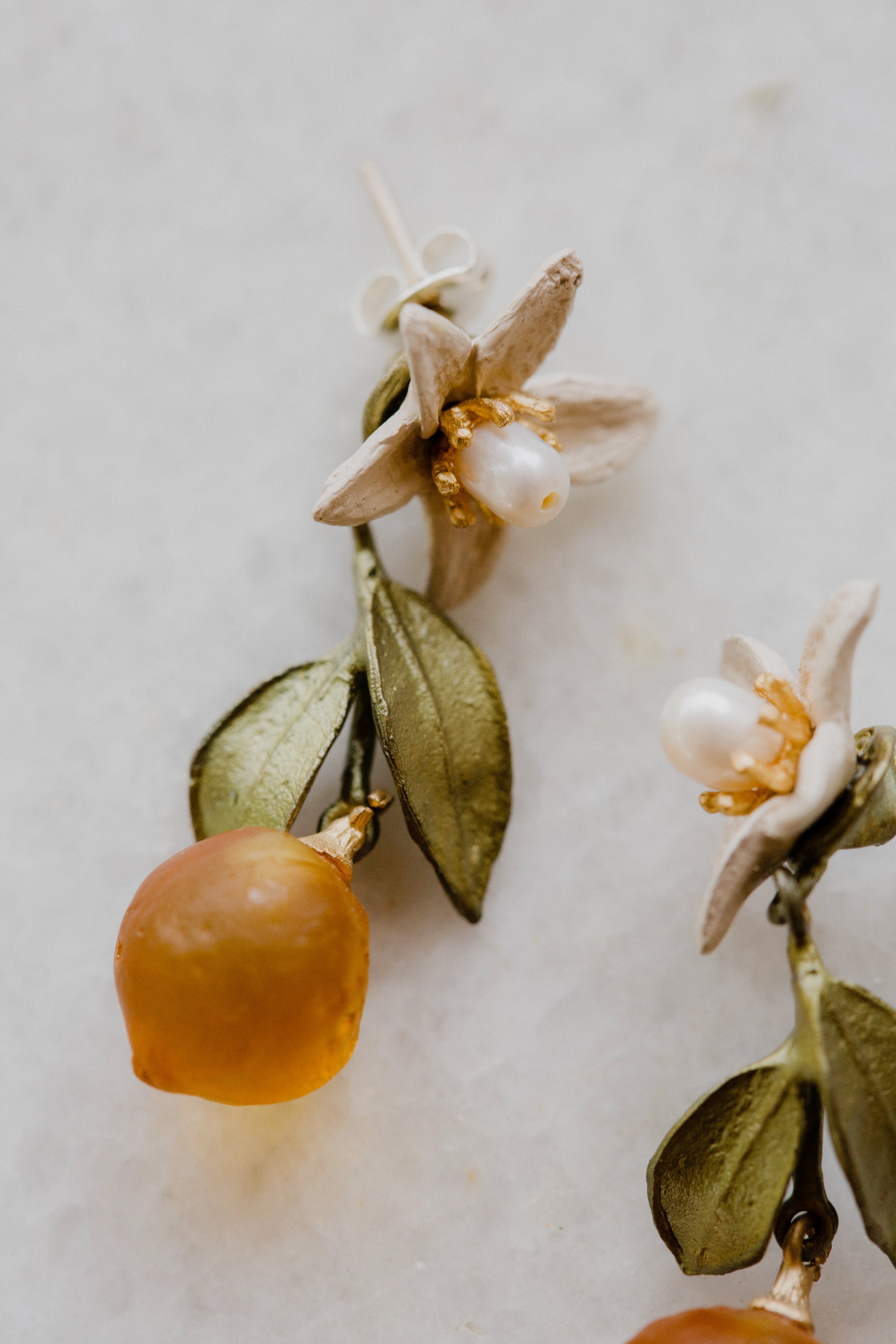Orange Blossom Earring