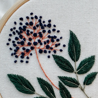 Elderberry Embroidery Kit