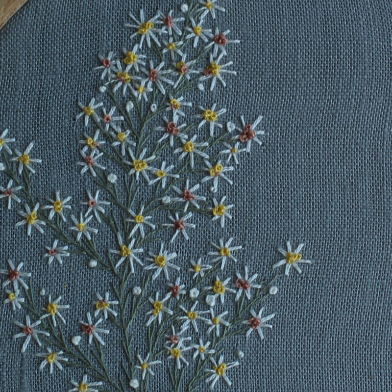 Wild Wood Aster Embroidery Kit