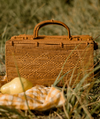 Handwoven Rattan Picnic Basket