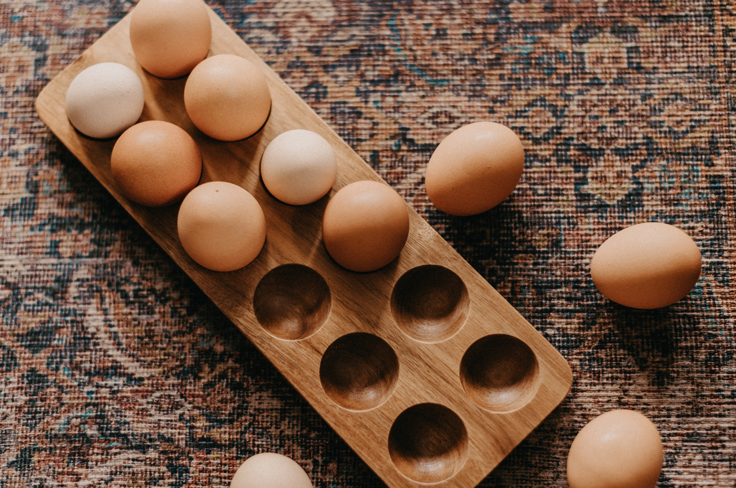 Wooden Egg Holder