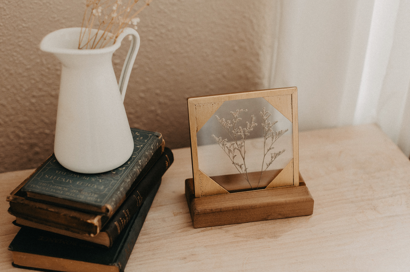 Pressed Flower Tabletop Frame