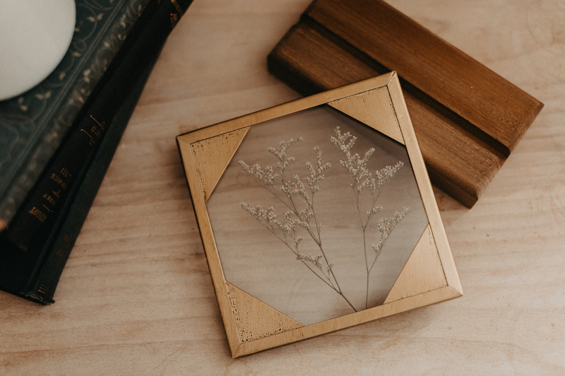 Pressed Flower Tabletop Frame