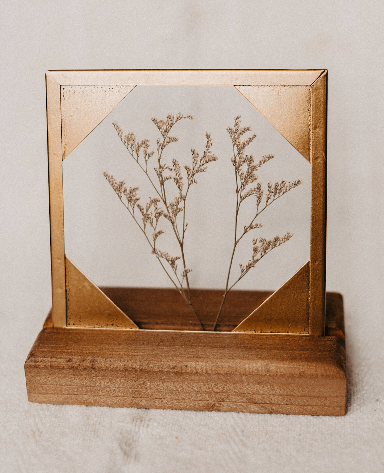 Pressed Flower Tabletop Frame