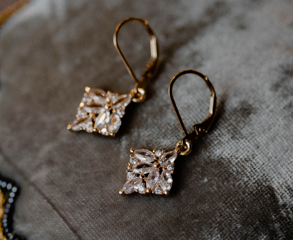 GABRIELLE EARRINGS - GOLD main image 0