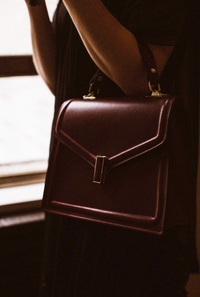 Catherine Handbag in Burgundy