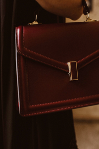 Catherine Handbag in Burgundy