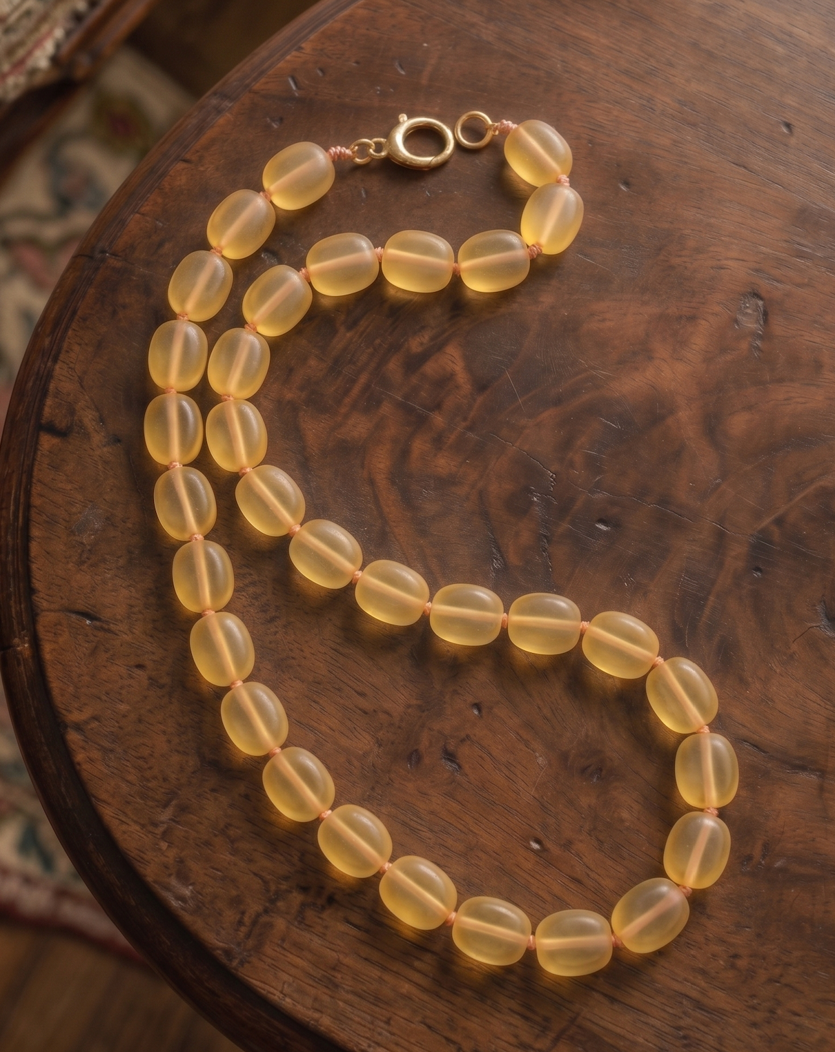 Malta Necklace in Mandarin