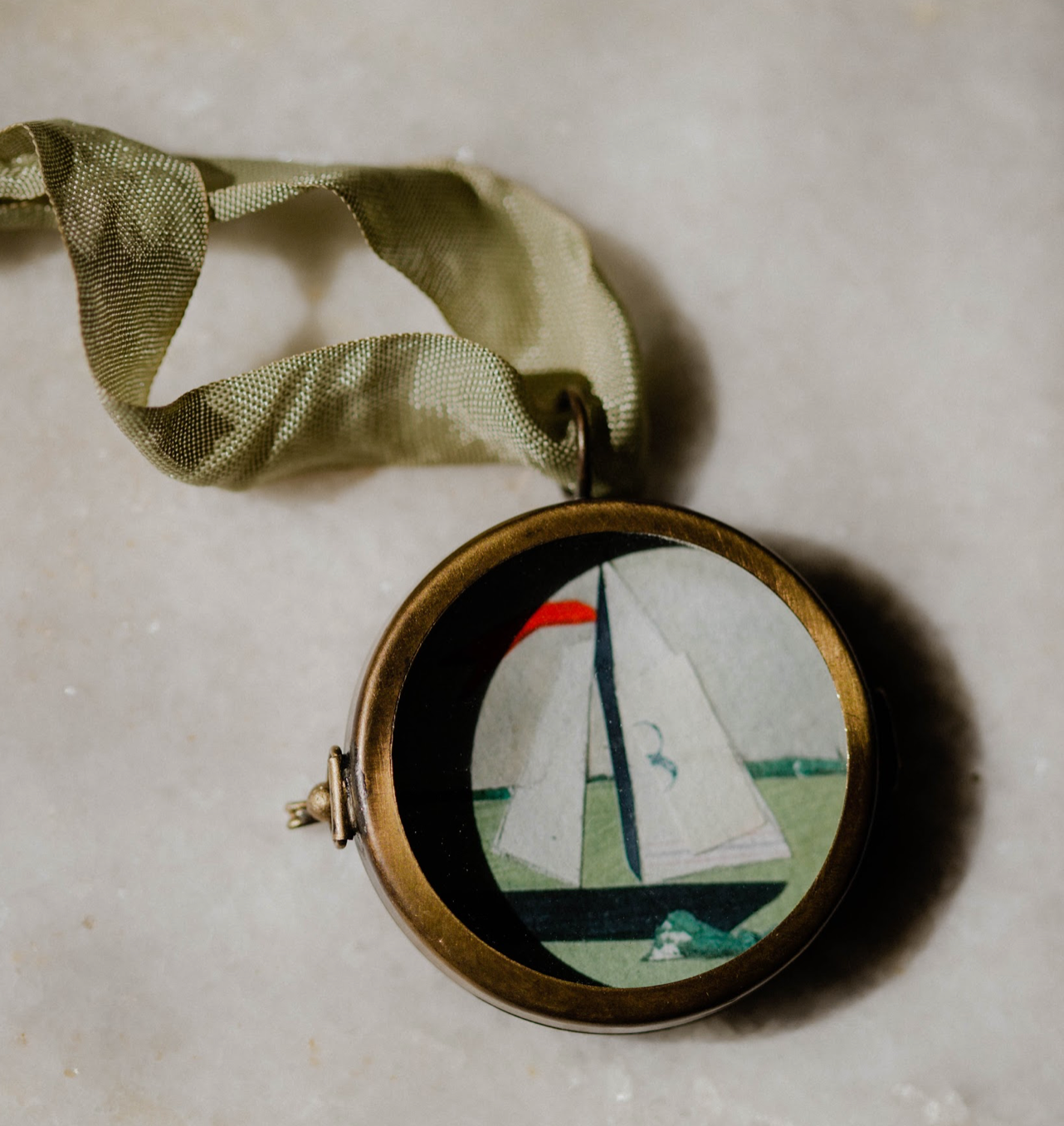 Sail No. 8 Art Locket