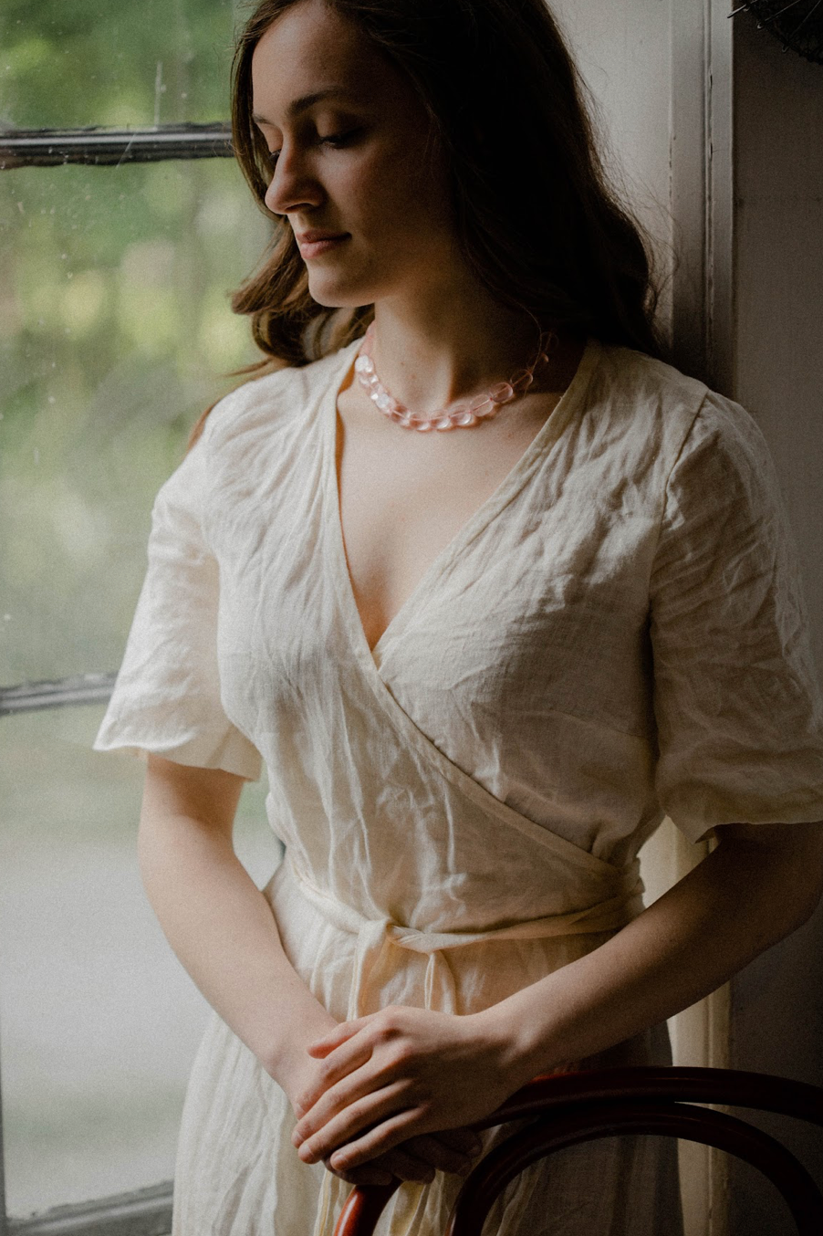 Malta Necklace in Rose