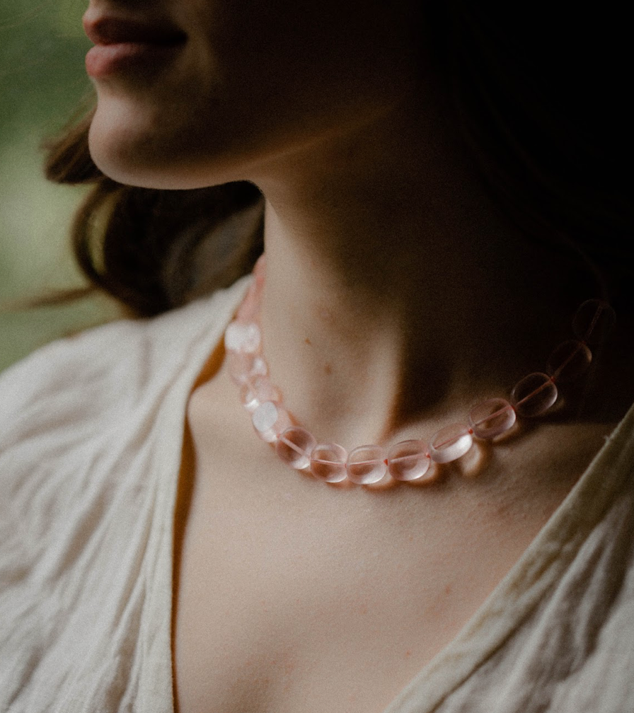 Malta Necklace in Rose