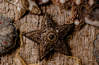 Night Star Beaded Ornament